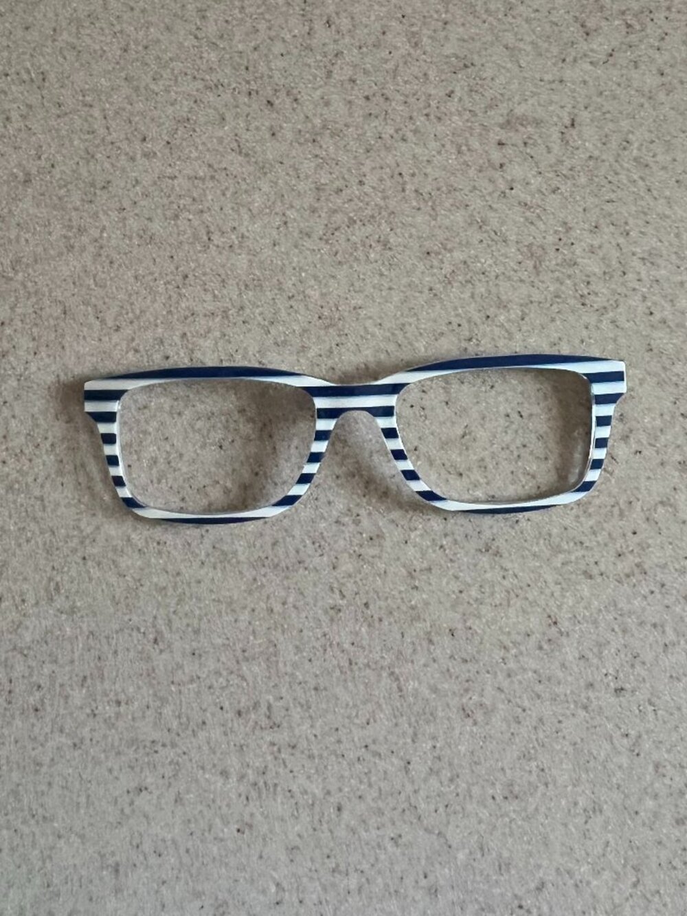Pair Eyewear Magnetic Top Frame for The Otero - The Navy Stripes
